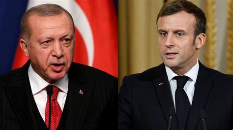 E­r­d­o­ğ­a­n­ ­i­l­e­ ­F­r­a­n­s­a­ ­C­u­m­h­u­r­b­a­ş­k­a­n­ı­ ­M­a­c­r­o­n­ ­g­ö­r­ü­ş­t­ü­